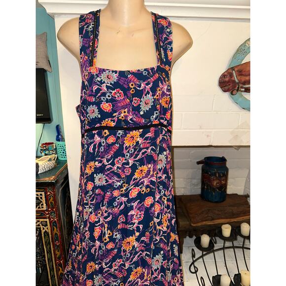 ELLA MOSS $278 FLORAL PRINT MAXIDRESS REVOLVE CLOTHING S - Picture 8 of 9